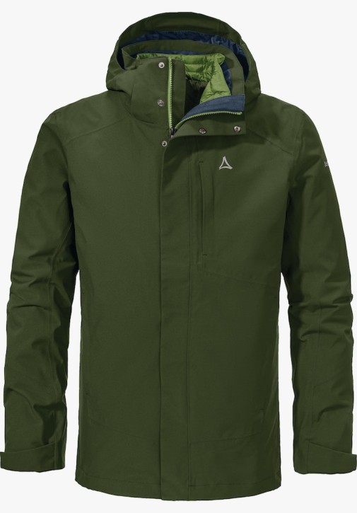 Schöffel 3in1 Jacket Auerspitz M 58 / loden green