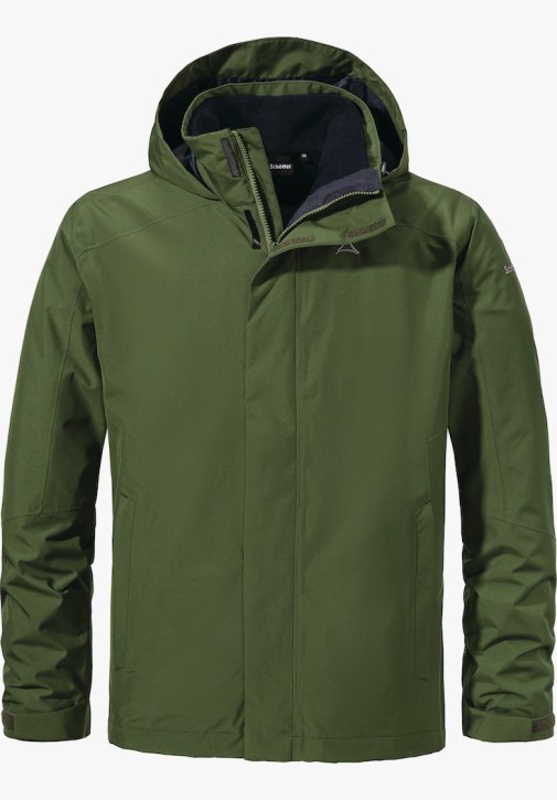 Schöffel 3in1 Jacket Partinello M 48 / loden green