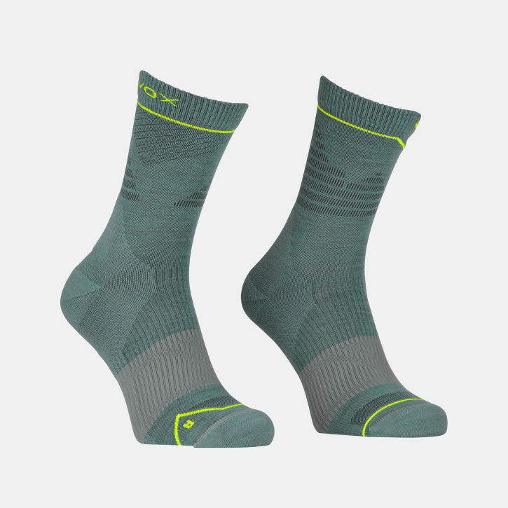 Ortovox Alpine Pro Compression Mid Sock M 42-44 / arctic grey