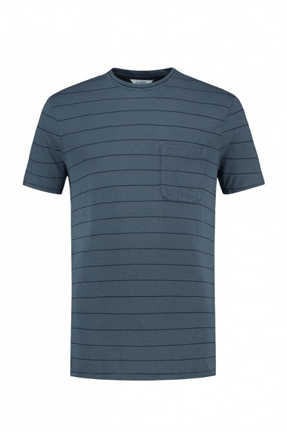 Blue Loop Denimcel Stripe T-Shirt