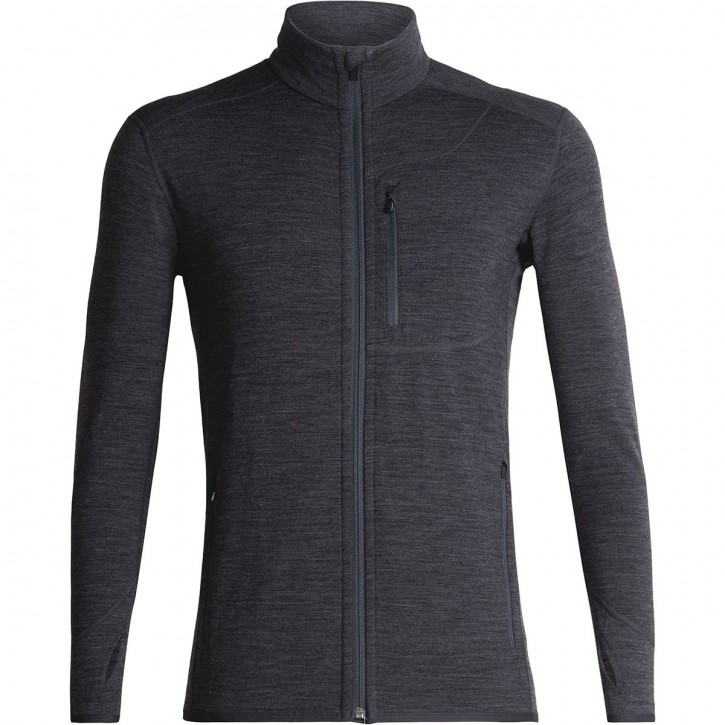 Icebreaker Mens Descender LS Zip