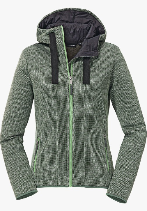 Schöffel Fleece Hoody Aurora L 48 / loden frost