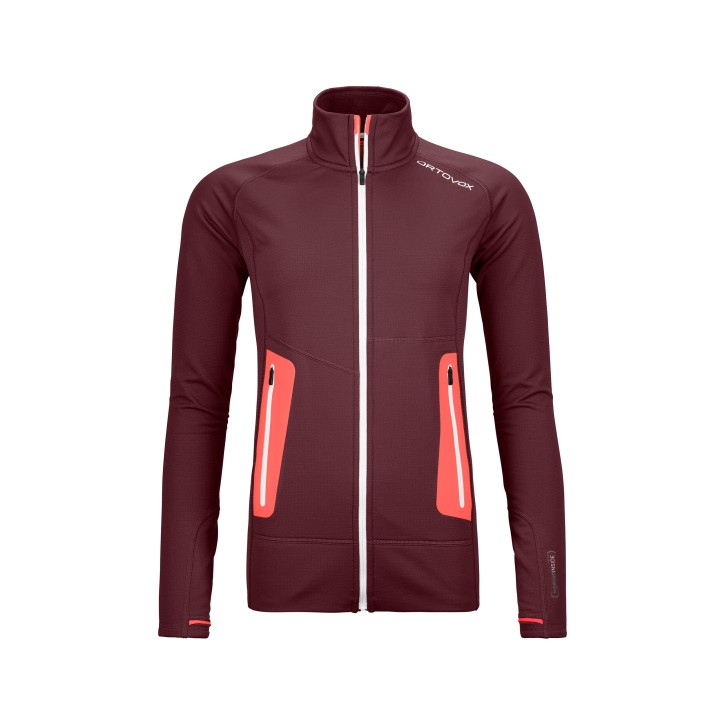 Ortovox Fleece Light Jacket  W M / winetasting