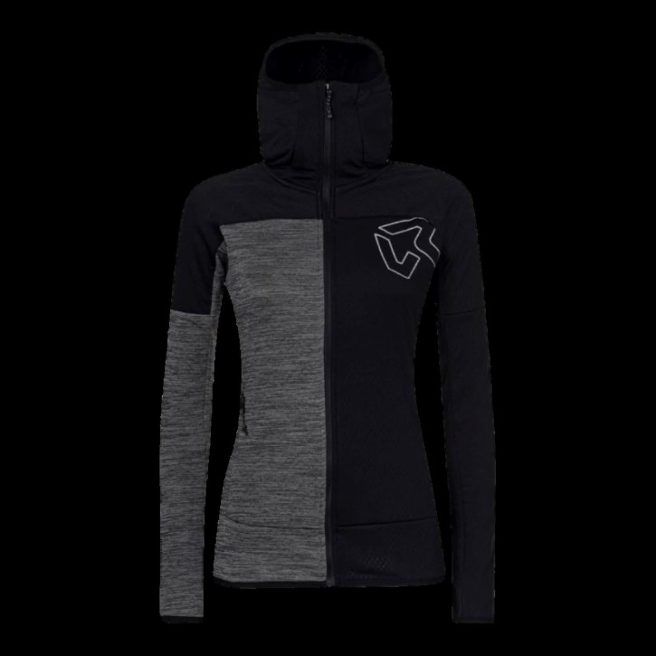 Rock Experience Kobra Hoodie FZ Woman Fleece