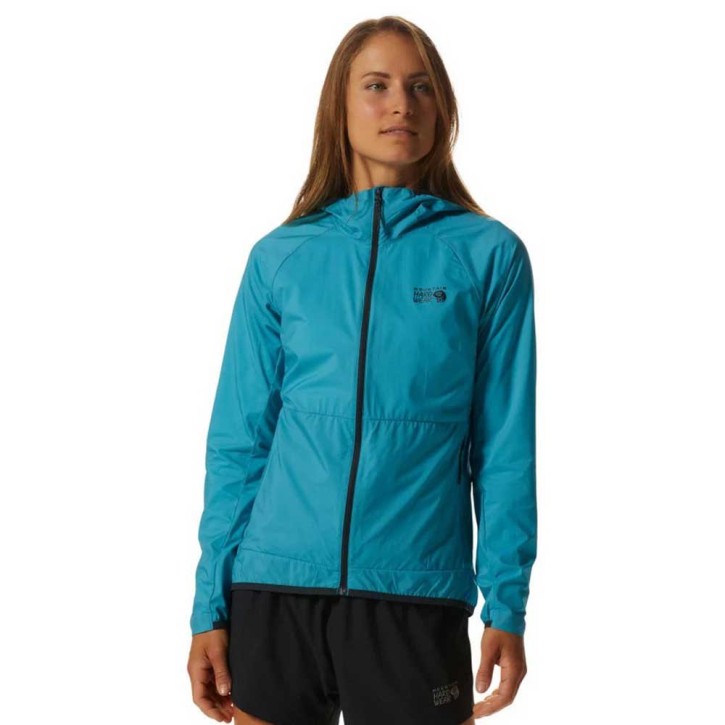 Mountain Hardwear Kor AirShell Hoody Women M / teton blue