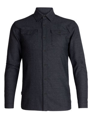 Icebreaker Mens Lodge LS Flannel