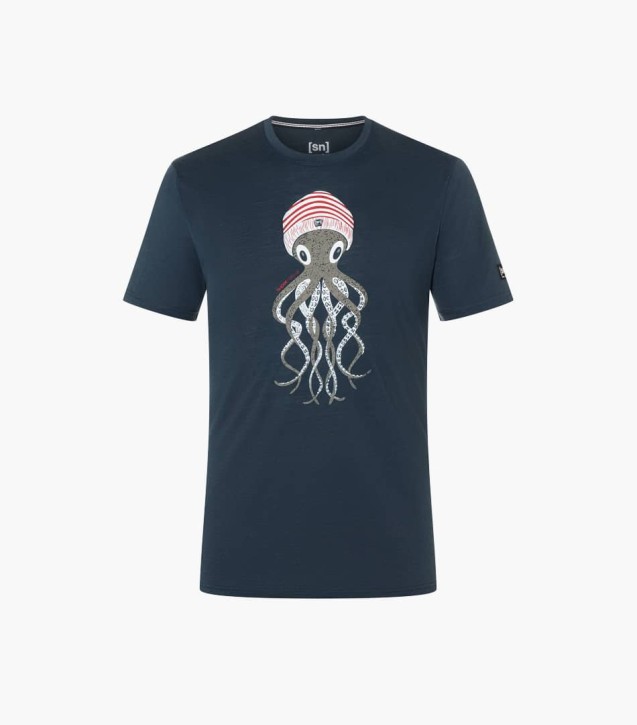 Supernatural M Octopussy Tee M / blueberry/various