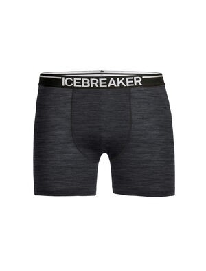 Icebreaker Mens Anatomica Boxer XL / jet heather
