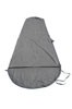 Basic Nature Mischgewebe Inlett Mumie Decke anthrazit
