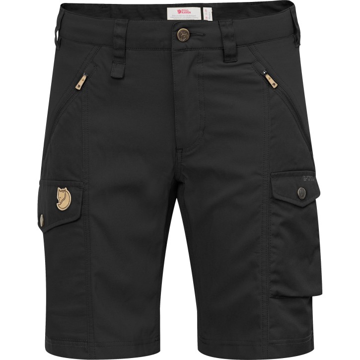 Fjällräven Nikka Shorts Curved W black / 38