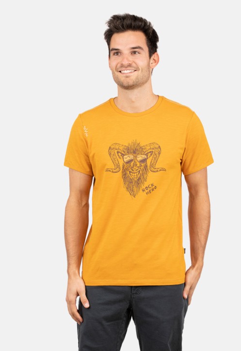 Chillaz Rock Hero T-Shirt XXL / mustard