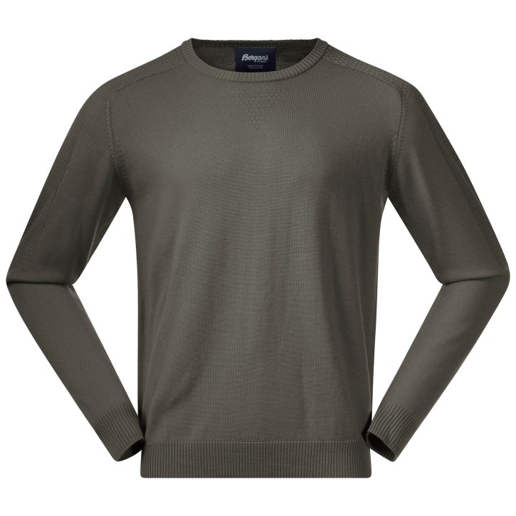 Bergans Solli Wool Sweater XL / green mud
