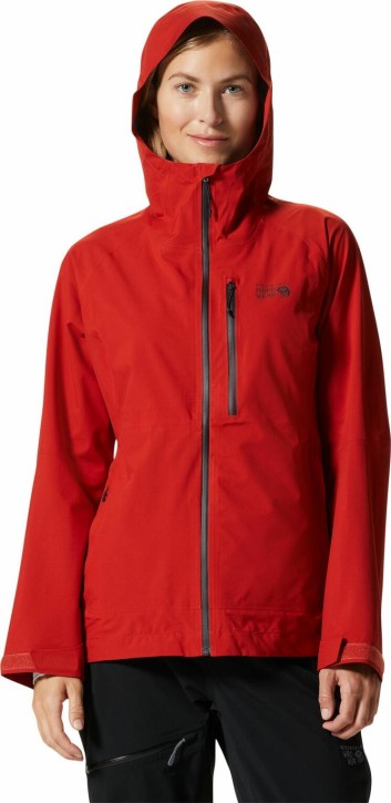 Mountain Hardwear Stretch Ozonic Jacket Women M / dark fire