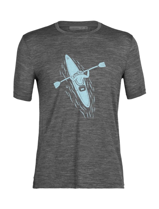 Icebreaker Tech Lite II SS Tee Paddle Lines