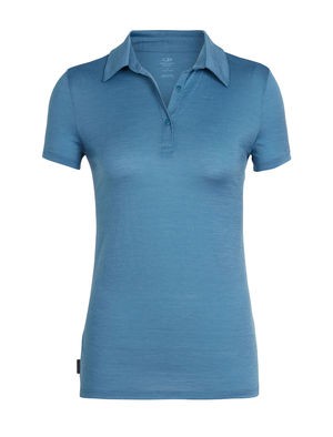 Icebreaker Tech Lite SS Polo Women