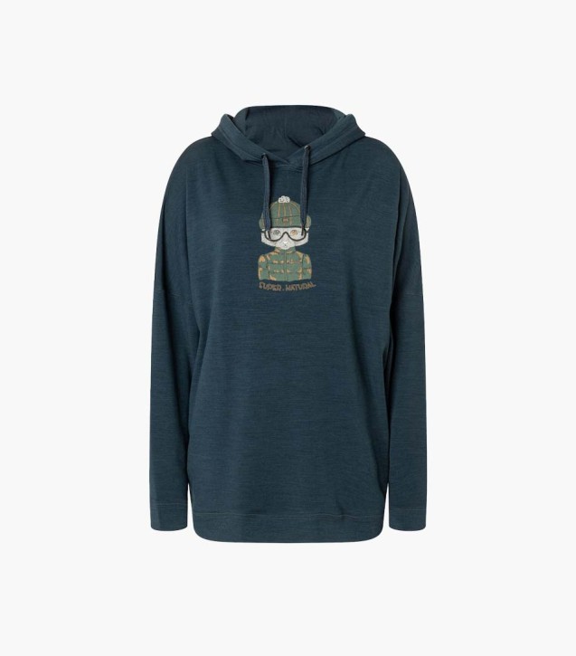 Supernatural W Snow Cat Hoodie