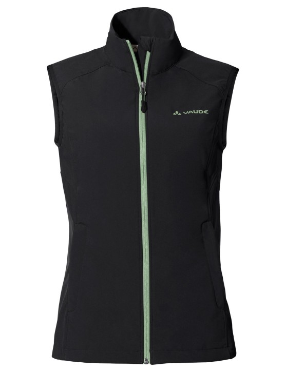 Vaude Wo Hurricane Vest III 46 / black/green