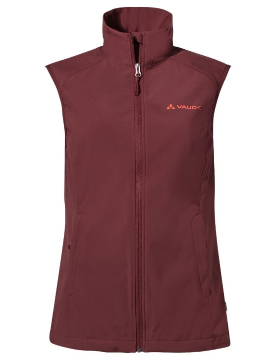 Vaude Wo Hurricane Vest III 42 / dark cherry