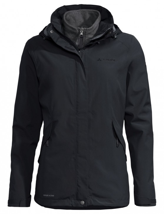 Vaude Wo Rosemoor 3in1 Jacket black / 48