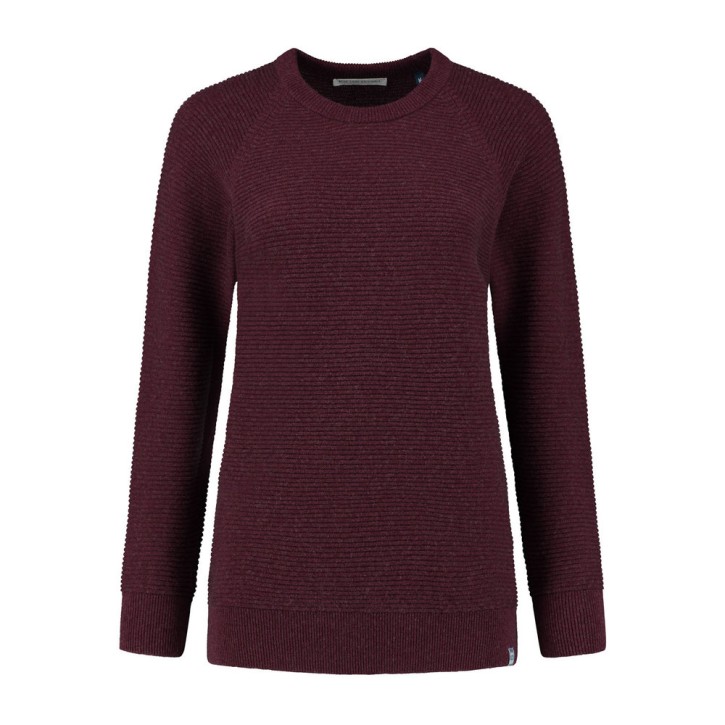 Blue Loop Woolcel Pullover W S / wine