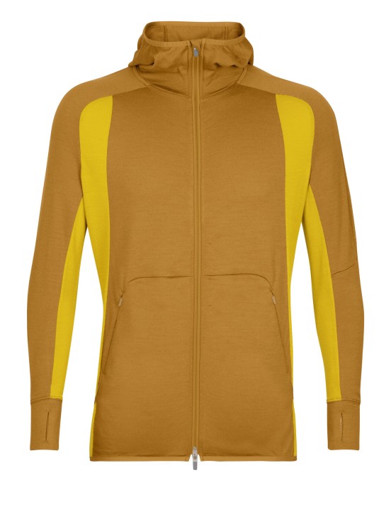 Icebreaker Mens Zone Knit LS Zip Hoodie